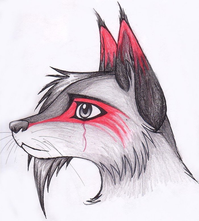 1001 Astuces D Artiste Pour Apprendre A Realiser Un Dessin De Loup