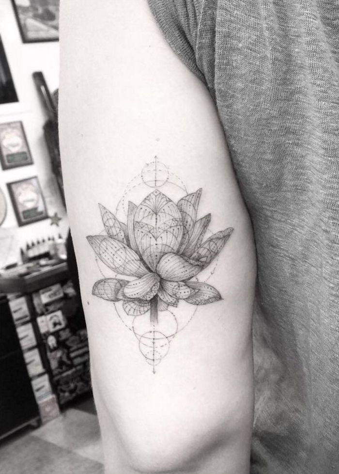 1001 Idées De Tatouage Fleur De Lotus Et Son Symbolisme