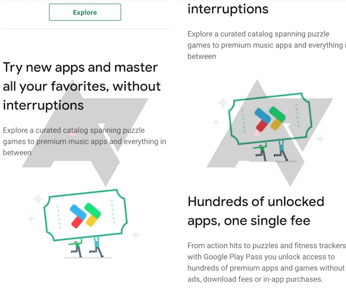 Avec Play Pass, Google promet d'avoir accès à des centaines d'applications et de jeux premium pour 4,99 dollars par mois