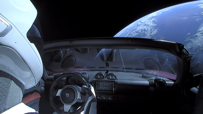Starman de SpaceX avait été envoyé dans l'espace à bord de Falcon Heavy en février 2018