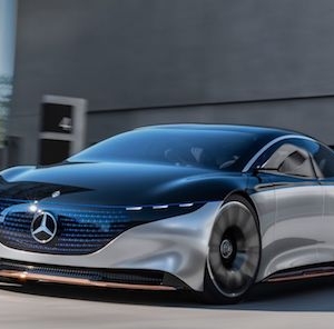 Mercedes a dévoilé sa Vision EQS, le futur électrique de la berline de luxe