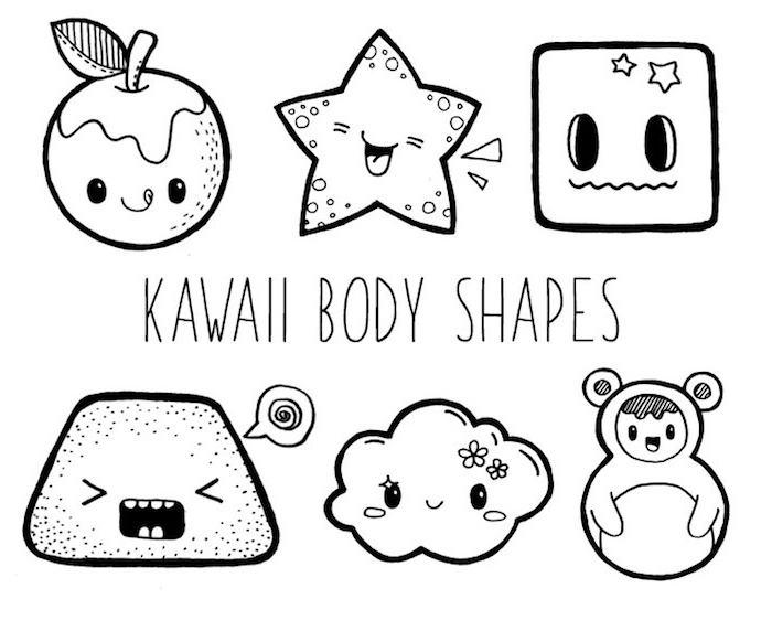 1001 Idées Faciles Pour Faire Un Dessin Kawaii Mignon