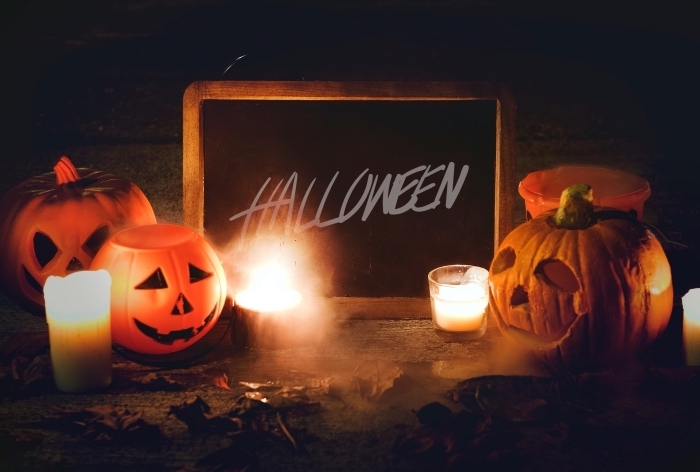 idée de décoration DIY pour Halloween, diy lanternes à bougie pour halloween, fond ecran halloween pour ordinateur