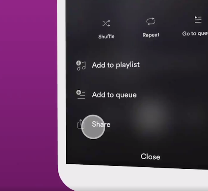 Spotify rend désormais possible le partage d'extraits de morceaux dans les Facebook Stories