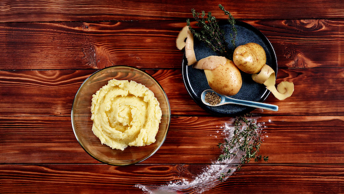 faire une purée de pomme de terre pour les rosti maison idée apéro dinatoire chaud facile et repas de midi équilibré original