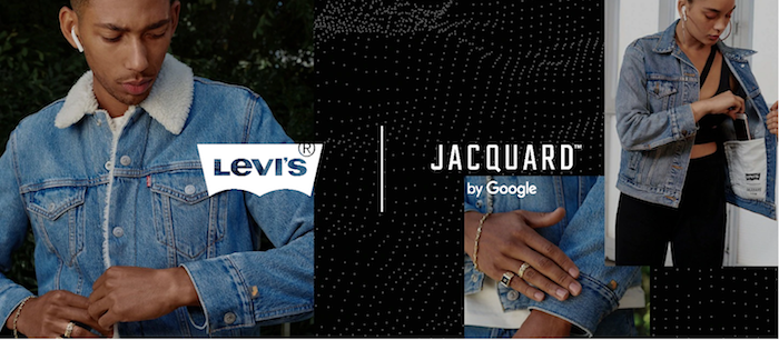 Levi's lance la Trucker Jacket et la Sherpa, deux nouvelles vestes équipées du système tactile Jacquard de Google