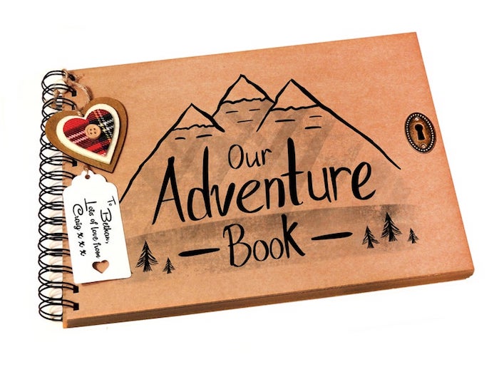 Notre livre d'aventures, idee cadeau original, idée cadeau anniversaire