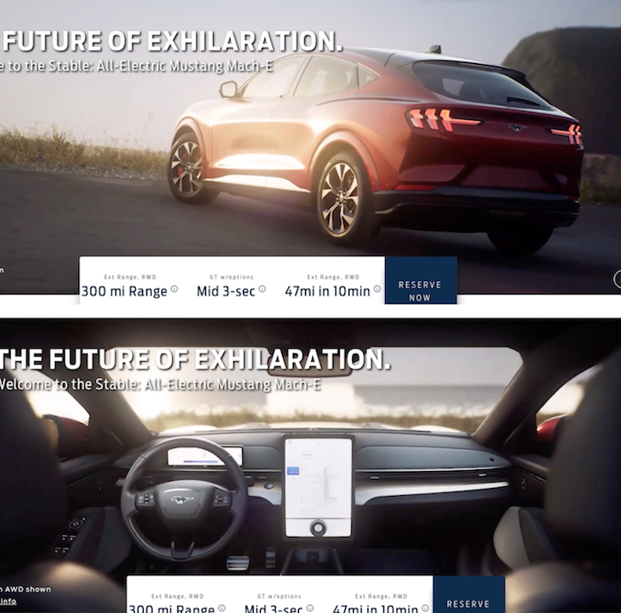 La Ford Mustang Mach E Electrique Se Devoile Secretement