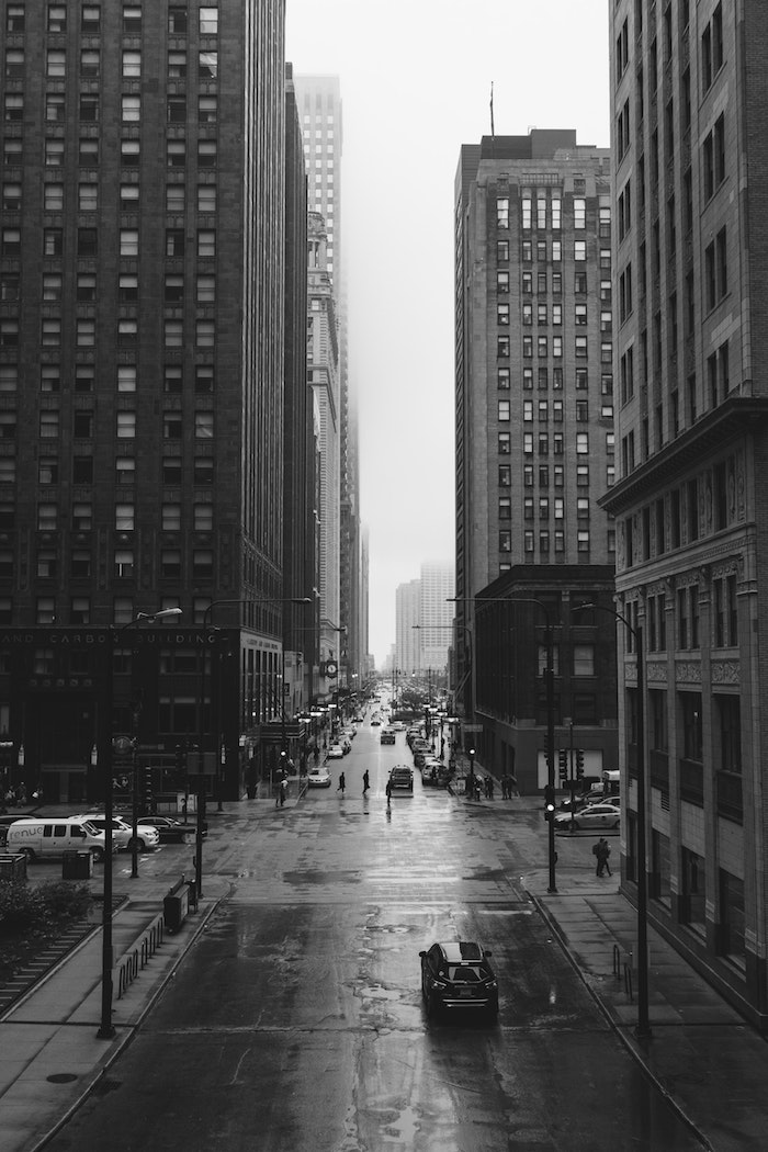 New York photo en noir et blanc fond ecran tumblr, image de style à copier pour son fond ecran