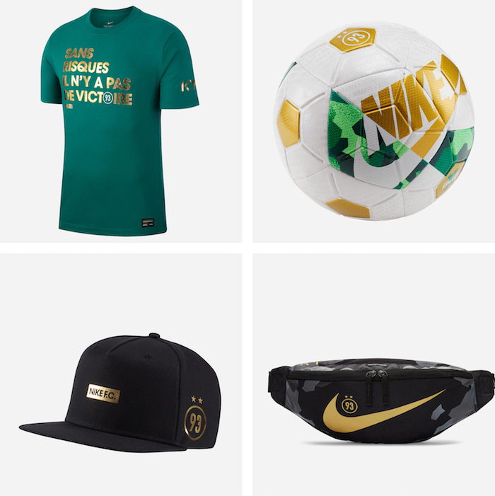 La collection Nike x MBappé rend hommage à la ville de Bondy à travers la couleur verte 