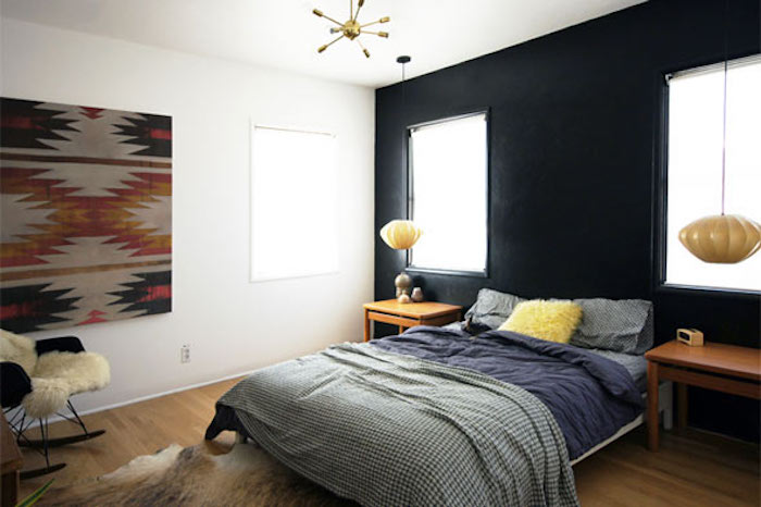 Décoration murale originale, idee deco chambre adulte zen, quelle couleur chambre adulte choisir