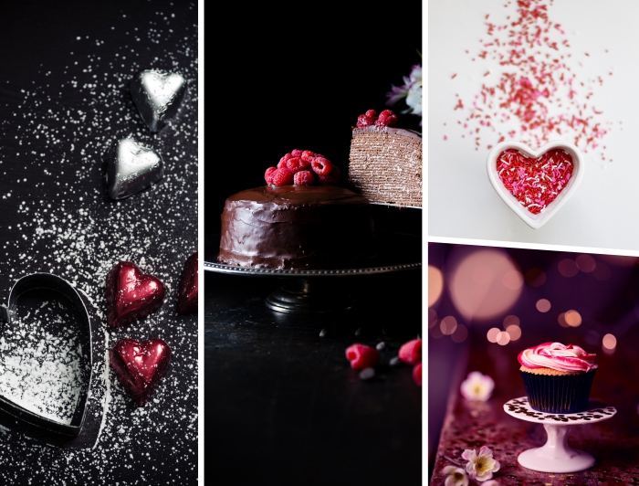 recette diner romantique à la maison, différents exemples de desserts faciles à préparer à la base de chocolat
