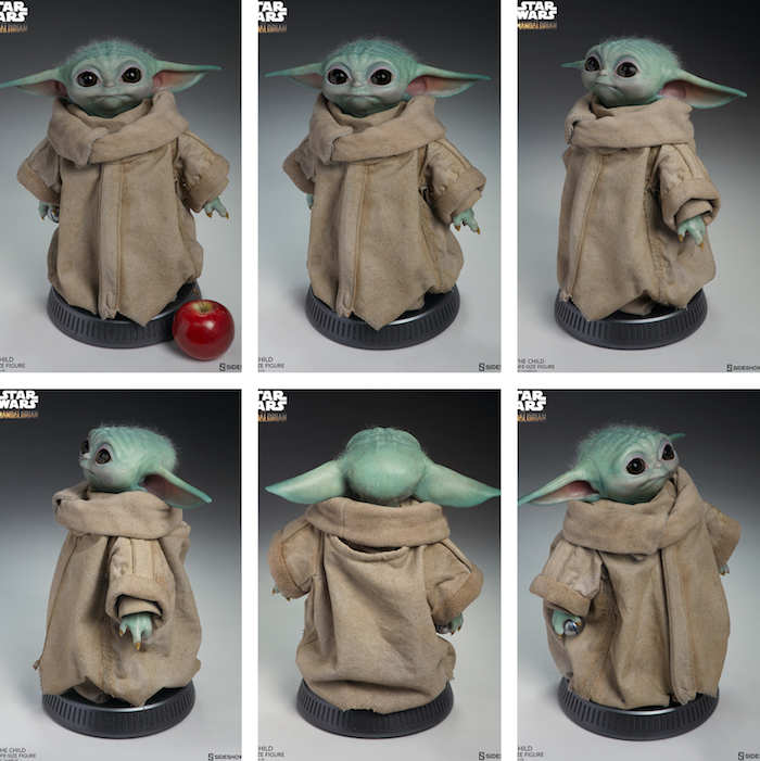 Sideshow Collectibles s'apprête à distribuer une réplique officielle de baby Yoda
