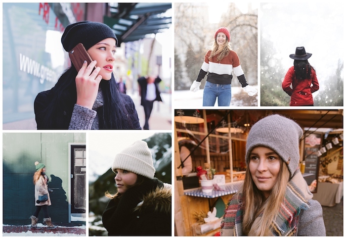 Porter une chapeau pour garder la chaleur, mode hiver femme, être une femme stylée 
