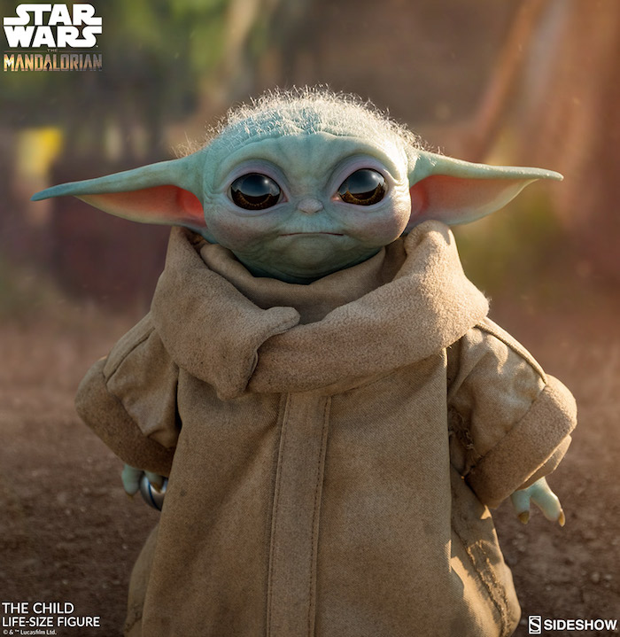 La Figurine Officielle De Baby Yoda A L Echelle 1 1 Est Arrivee