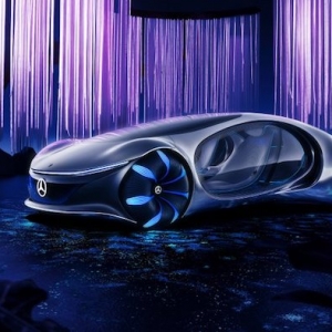 CES 2020 : Mercedes a dévoilé le concept-car Vision AVTR