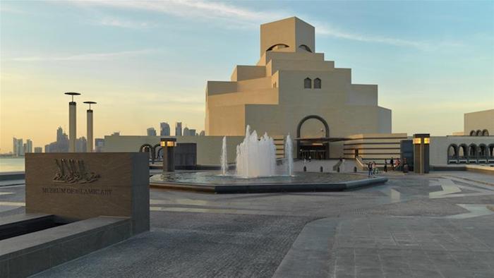 L'architecture moderne et minimaliste du musée d’Art islamique de Doha au Qatar