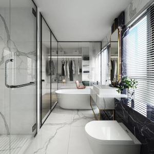 La salle de bain en marbre blanc - les plus beaux exemples pour vous inspirer