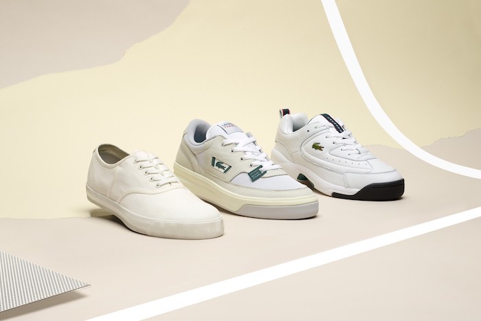 La marque au crocodile sort le pack Lacoste Heritage avec trois modèles de chaussures vintage