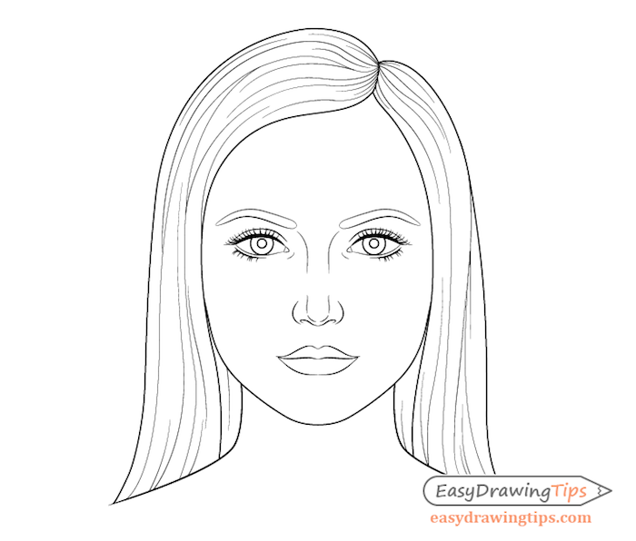 comment dessiner des cils de femme, idee esquise au crayon dessin facile a faire pour debutant tuto