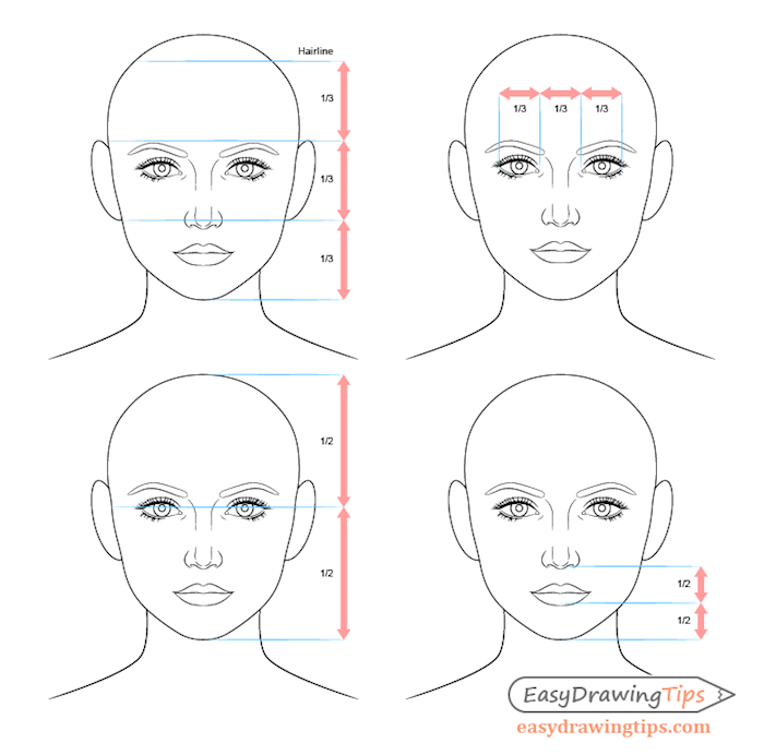 apprendre a dessiner le visage  Dessin, Dessin visage, Apprendre