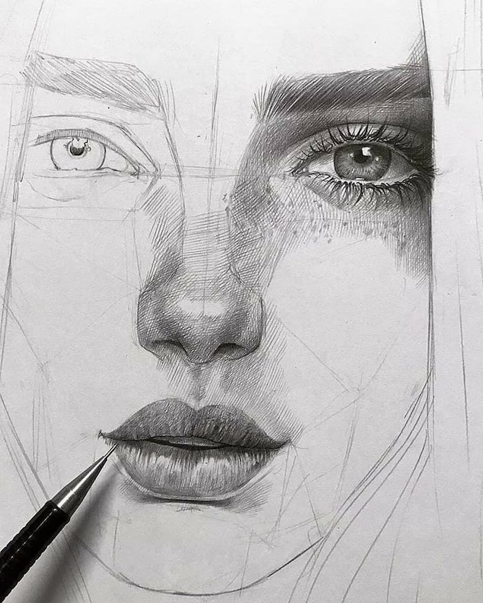 Apprendre A Dessiner Le Visage Dessin Dessin Visage Tutoriel Dessin Porn Sex Picture