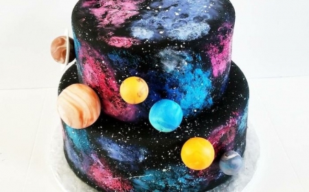 1001 Idees Insolites Pour Reussir Le Design Gateau Galaxie