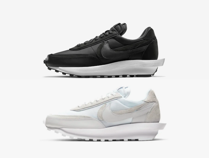 Chitose Abe ressort sa sneaker Nike x Sacai LDV Waffle en noir et blanc