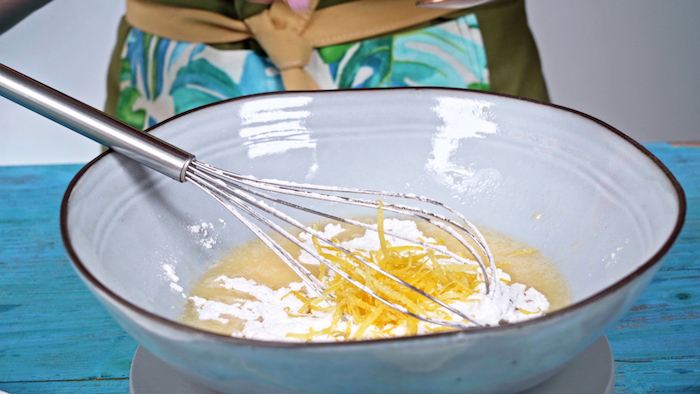 ajouter la zeste de citron au mélange idée comment farire petit dejeuner sain sans sucre pour menu cetohene réussi