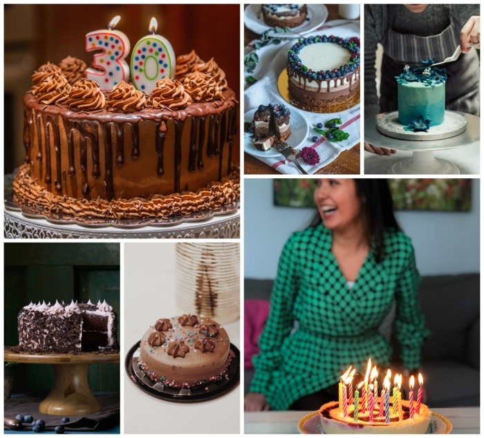 L'anniversaire 30 ans collage gateau anniversaire facile, comment décorer un gateau simple au chocolat