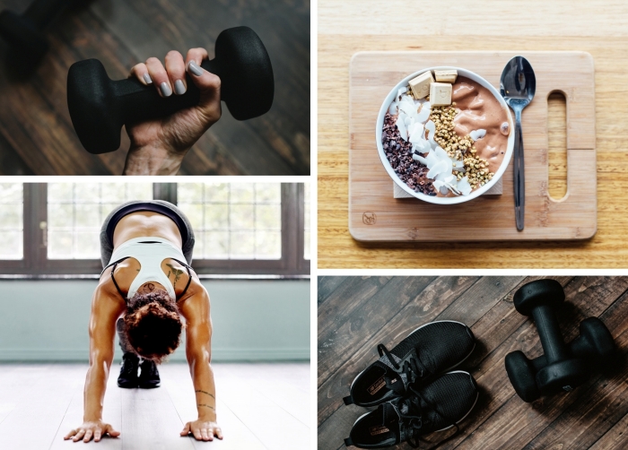 programme minceur et alimentation saine pour perdre du poids chez soi, exercices de musculations faciles à faire à la maison