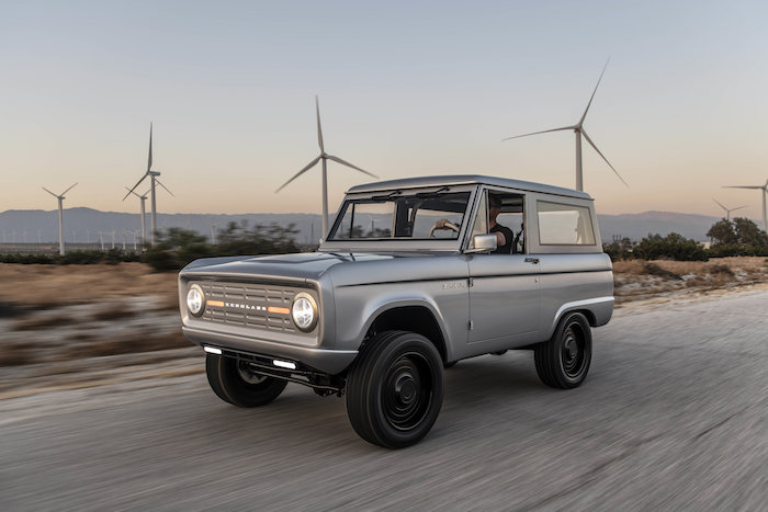 La société Zero Labs a dévoilé son propre Ford Bronco 2020 électrique vintage