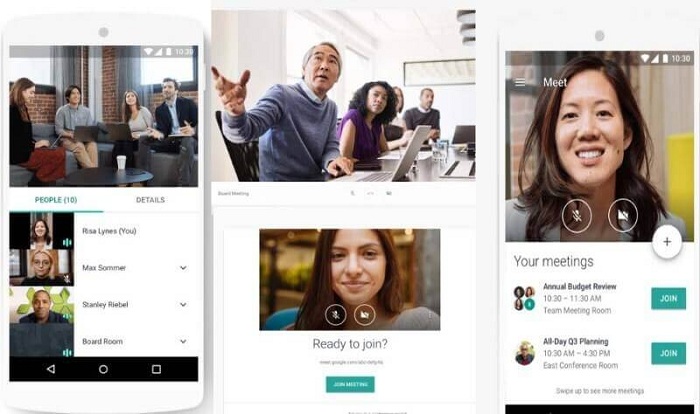 Le service de chat google hangouts meet est désormais accessible gratuitement à tous les utilisateurs de gmail