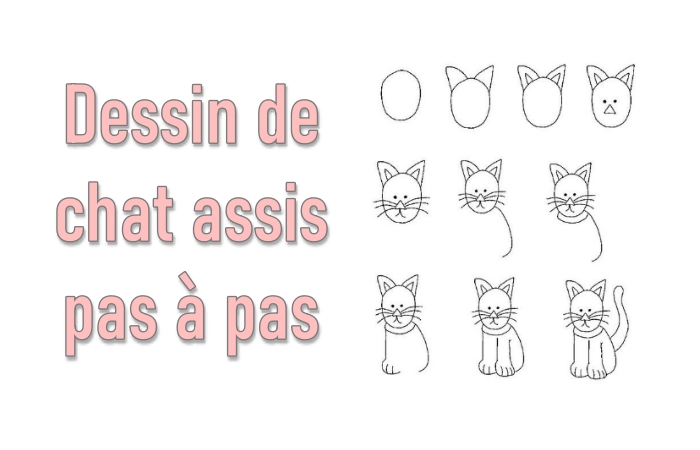 1001 Exemples Et Tutoriels Comment Dessiner Un Chat