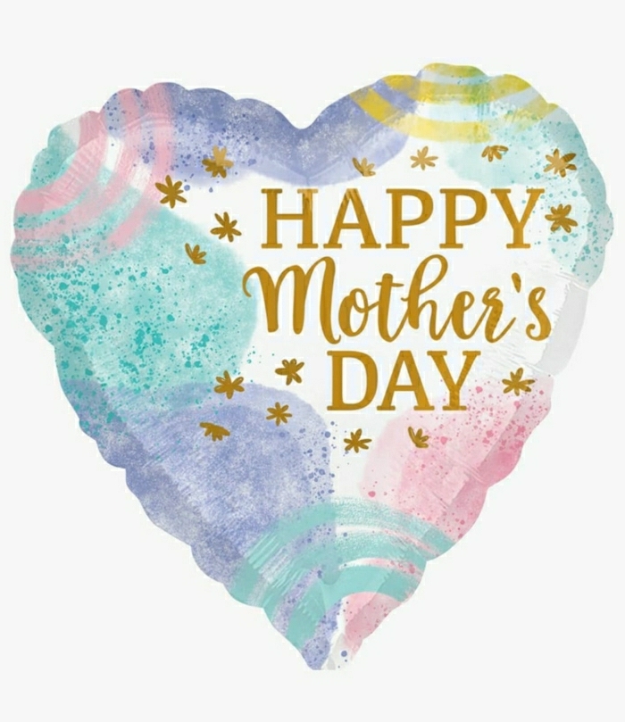 Coeur dessin pour maman cadeau fête des mères à fabriquer, images fête des mères original