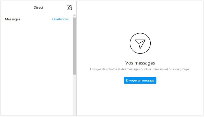 La nouvel version web permet de voir comment lire un dm sur instagram par ordinateur
