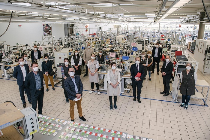 L'usine vendéenne de Louis Vuitton lance a production de masques en tissu à destination des ehpad