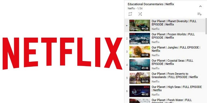Certains documentaires originaux Netflix sont désormais visionnables gratuitement sur la chaine Youtube de la plateforme