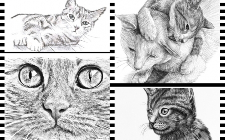 1001 Exemples Et Tutoriels Comment Dessiner Un Chat