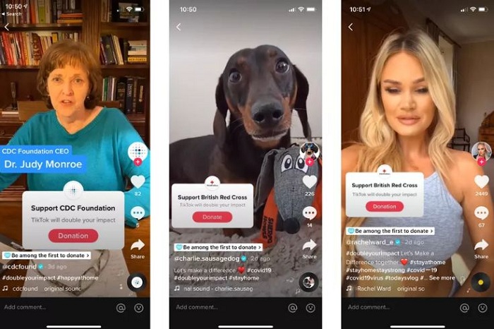 Comment Mettre Un Code De Parrainage Sur Tiktok TikTok permet à son tour d'organiser des collectes de dons