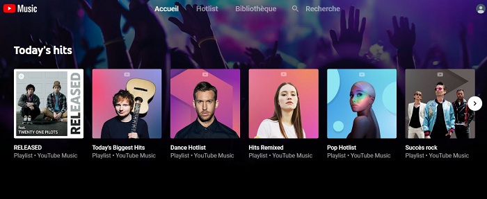 L'application mobile Youtube Music se dote du nouvel onglet Explore en remplacement de Hotlist