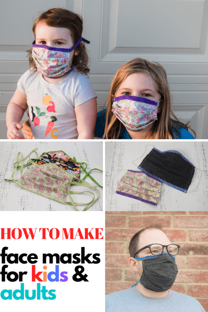 diy technique pour confectionner un masque maison visage facile, utilisation de coton 100% pour fabriquer un masque coronavirus
