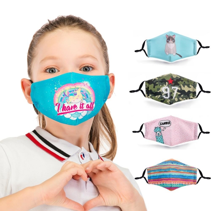 masque protection virus pour enfants, à partir de quel âge le porte de masque pour enfants est obligatoire, modèles de masque visage enfant