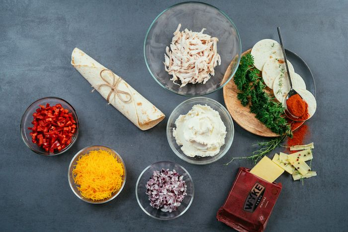 idee apero dinatoire facile, ingredients necessaire pour faire des tacos maison simples