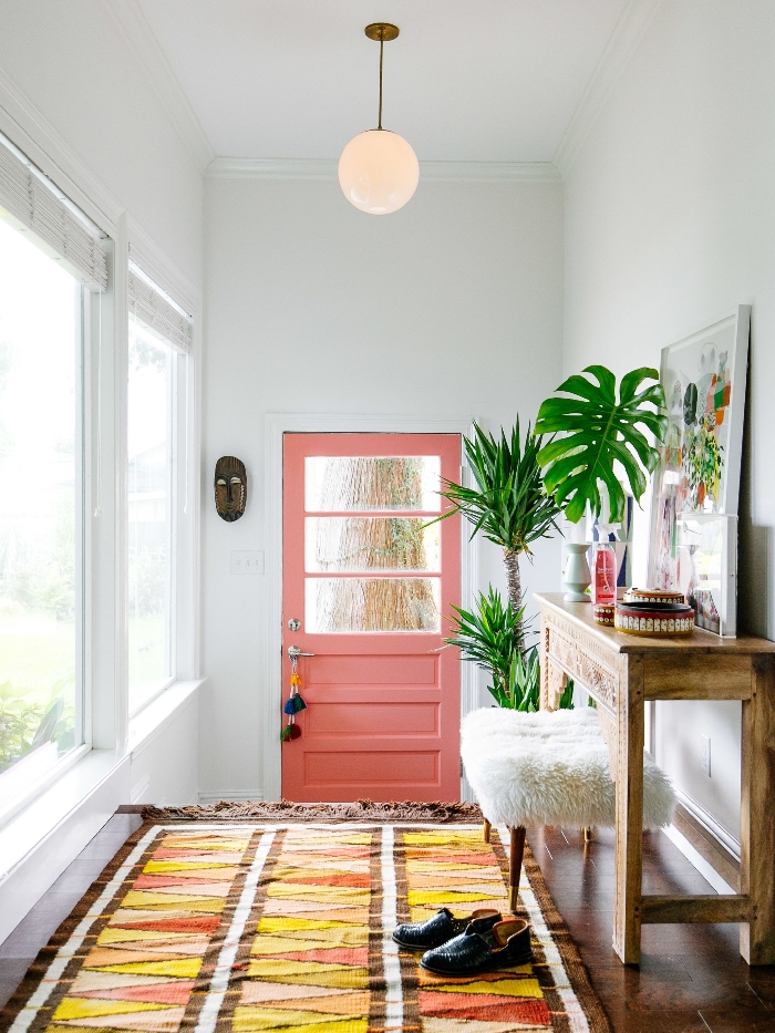 Décoration de couloir d'entrée en 92 idées ingénieuses et tendance