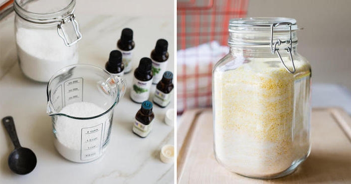 huile essentielle pour lessive avec du sel gemme recette lessive maison qui sent bon exemple original