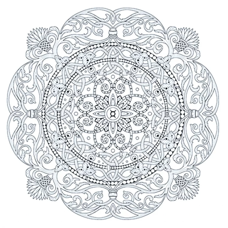 commencer l art terapie avec coloriage de mandala