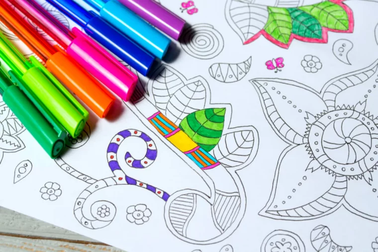 les bienfaits de coloriage de mandala pour les enfants