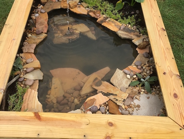 how to build a koi pond above ground ground ponds