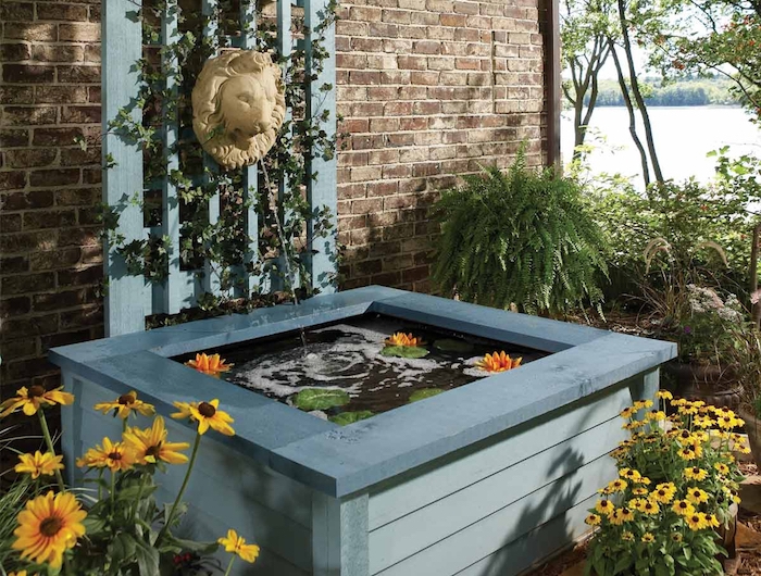 outdoor pond ideas pond in a box with regard to 11 some of the coolest tricks of how to makeover backyard ponds ideas